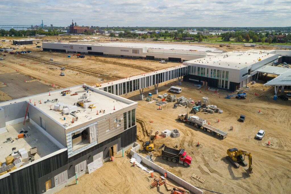 toll booth construction