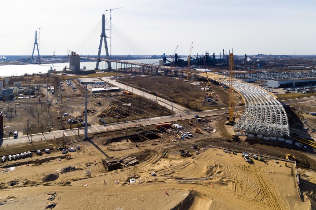 Bridge Site Progress