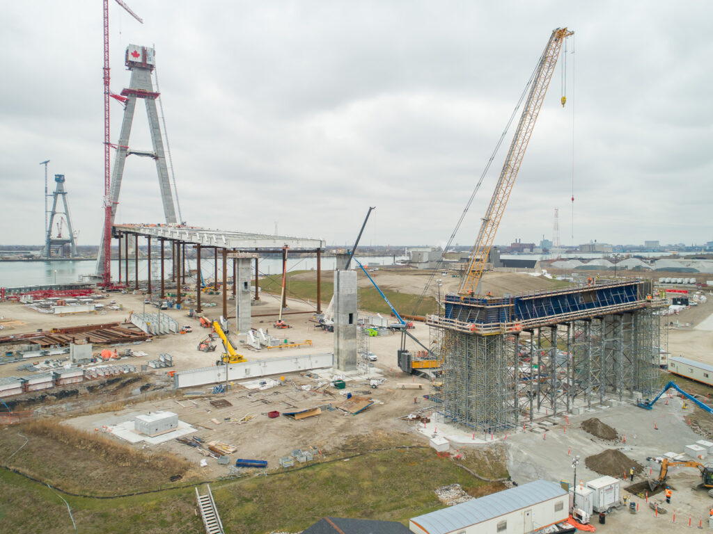 Bridge Site Progress