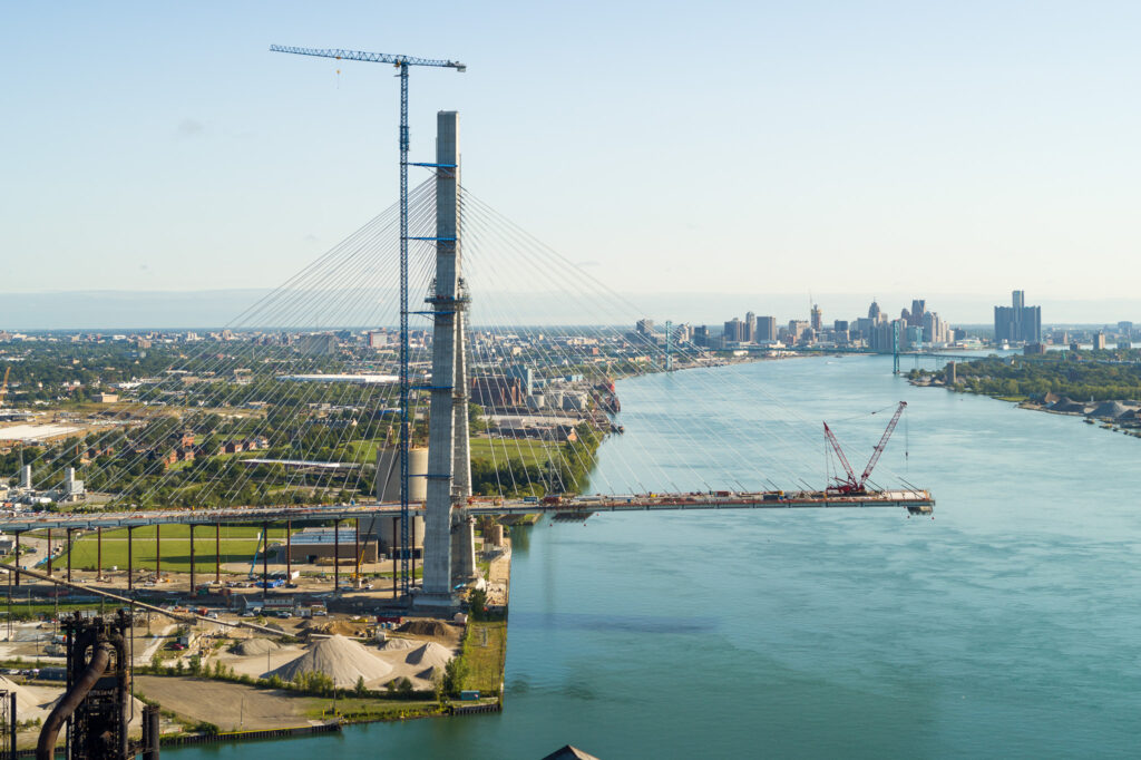 Bridge Site Progress