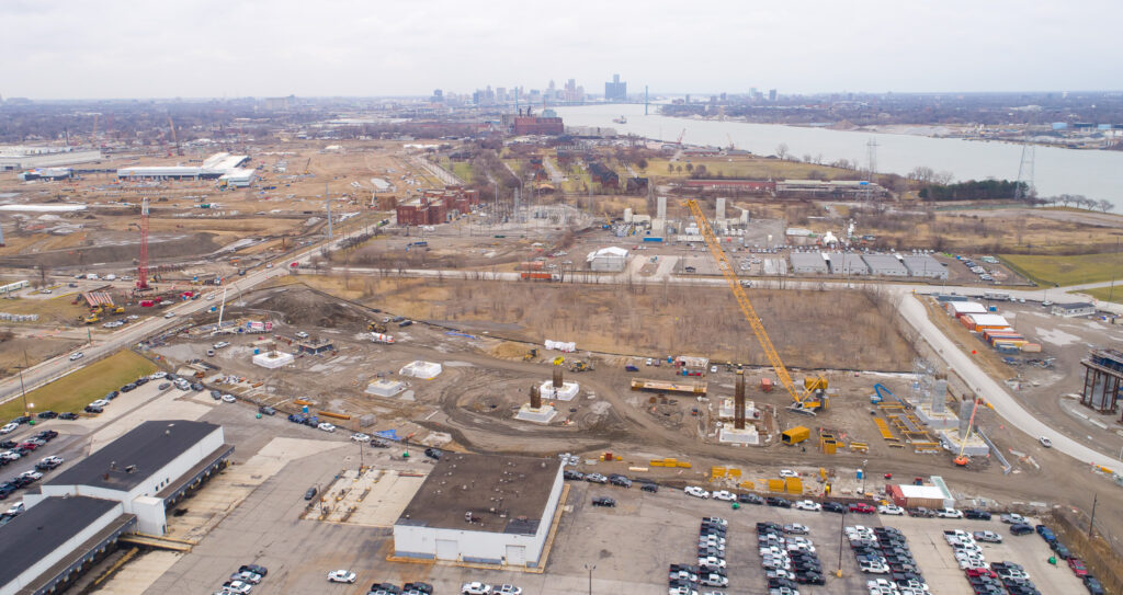 development progress for toll booths