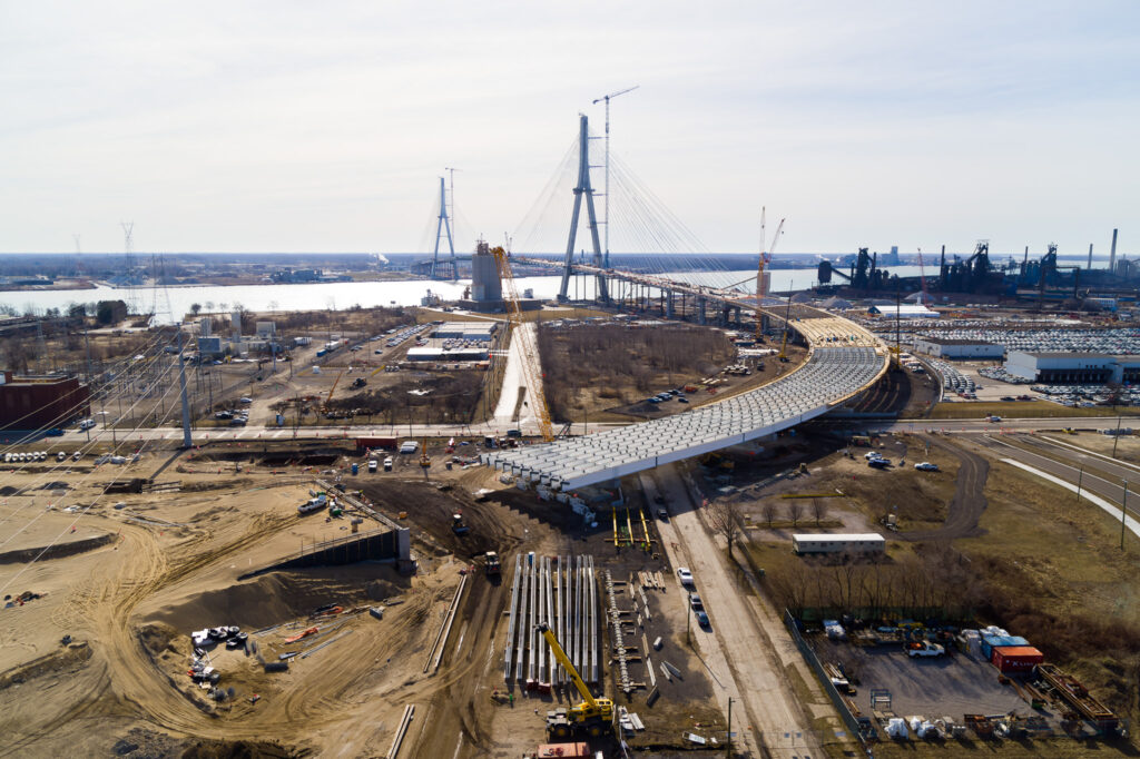 Bridge Site Progress