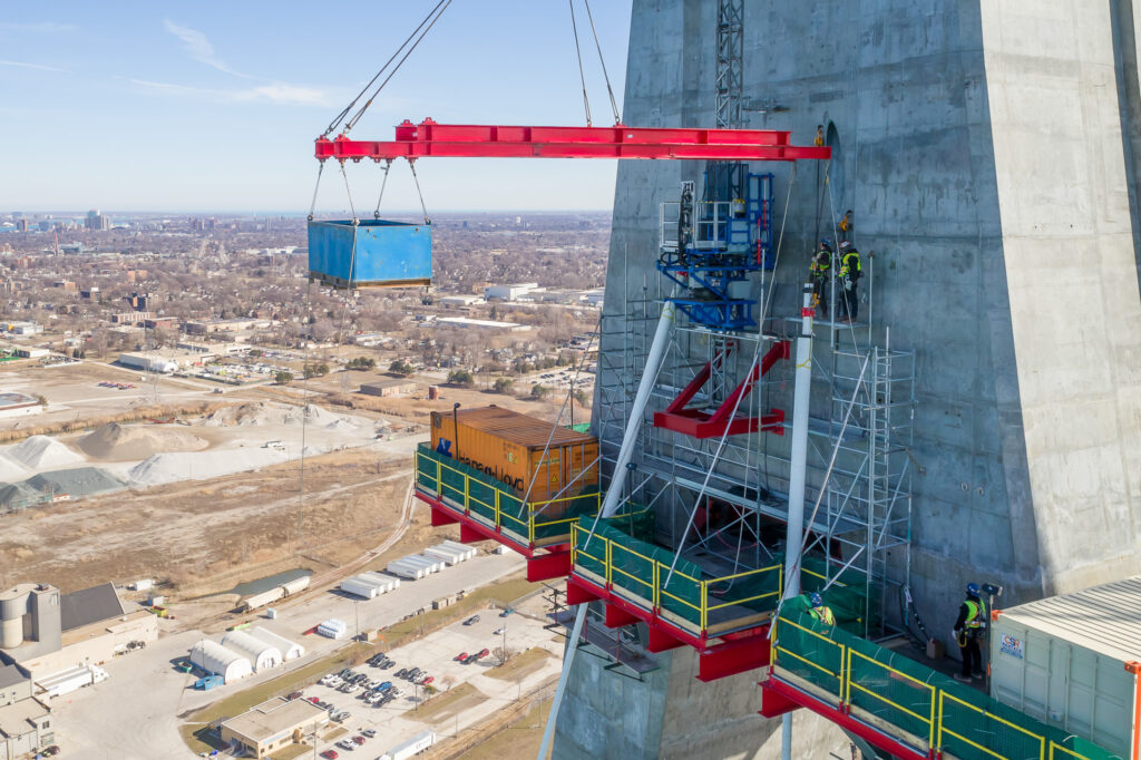 Bridge Site Progress