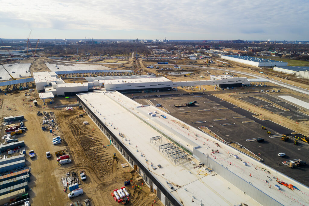 toll booth construction