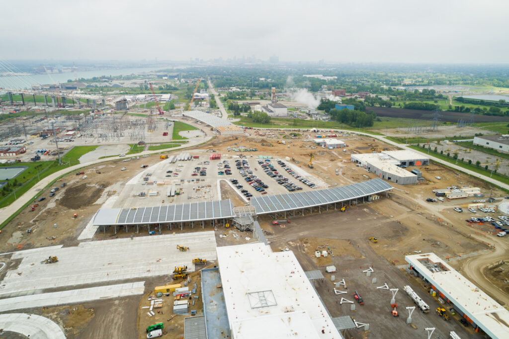 development progress for toll booths
