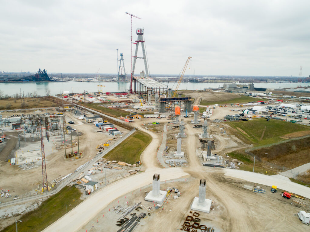 Bridge Site Progress