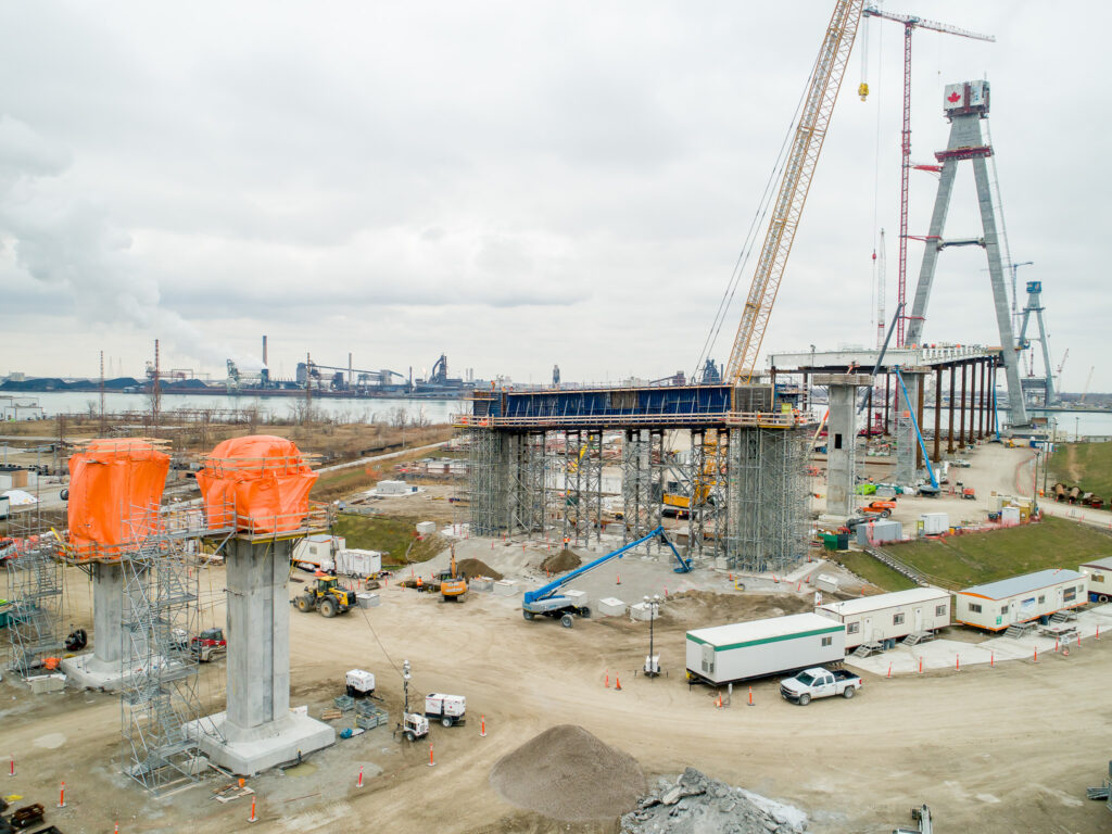 Bridge Site Progress