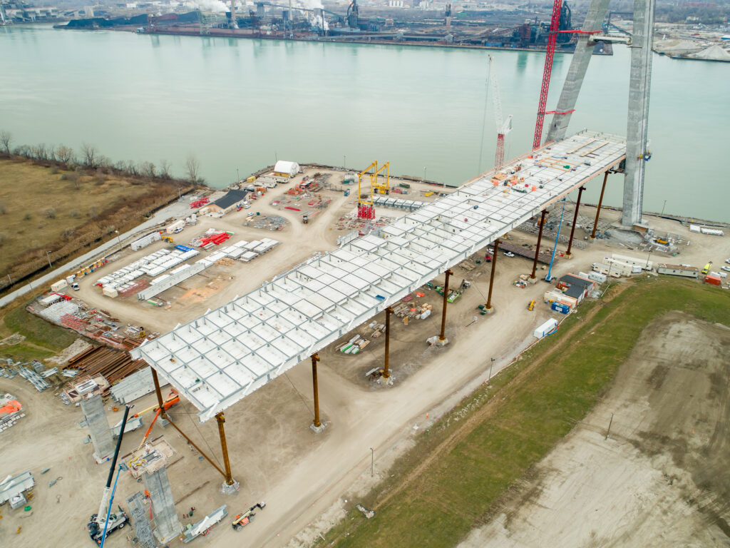 Bridge Site Progress