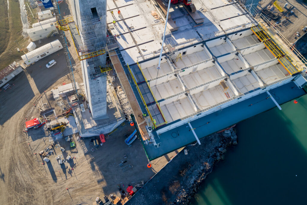 Bridge Site Progress