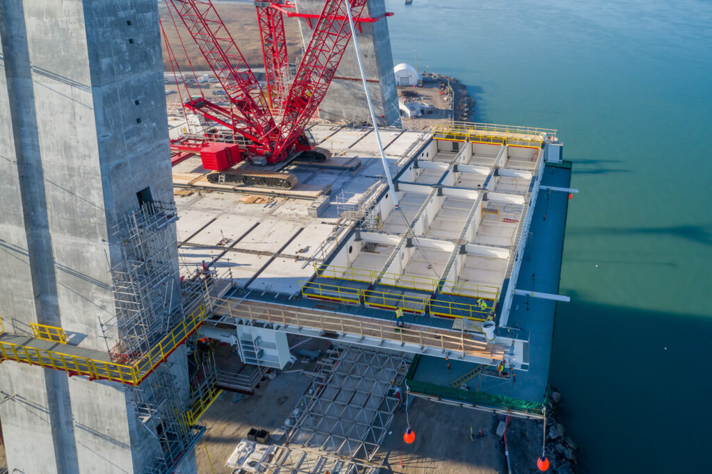 Bridge Site Progress