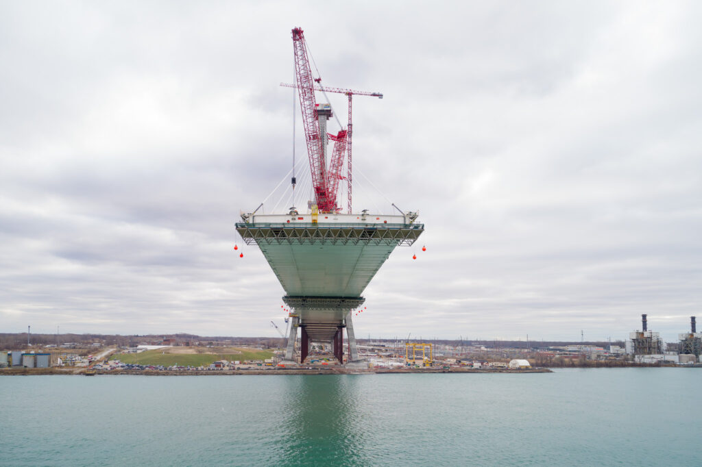 Canadian Bridge Site Progress - December 2023