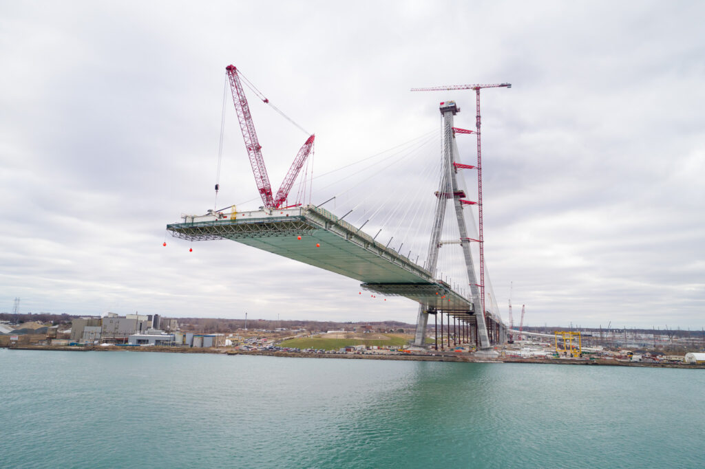 Canadian Bridge Site Progress - December 2023