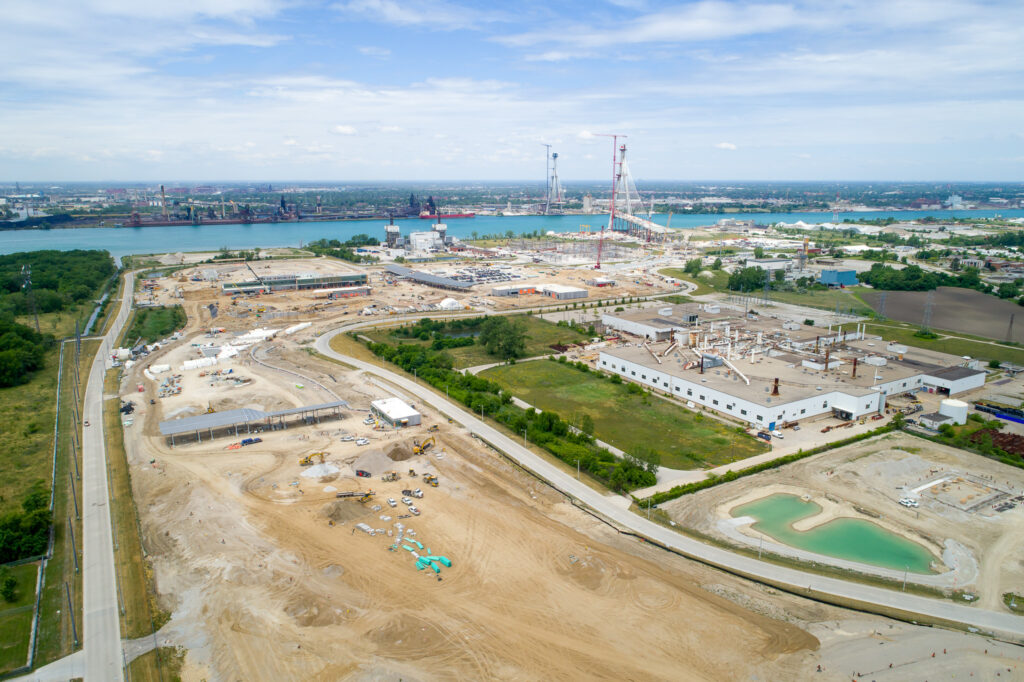 development progress for toll booths