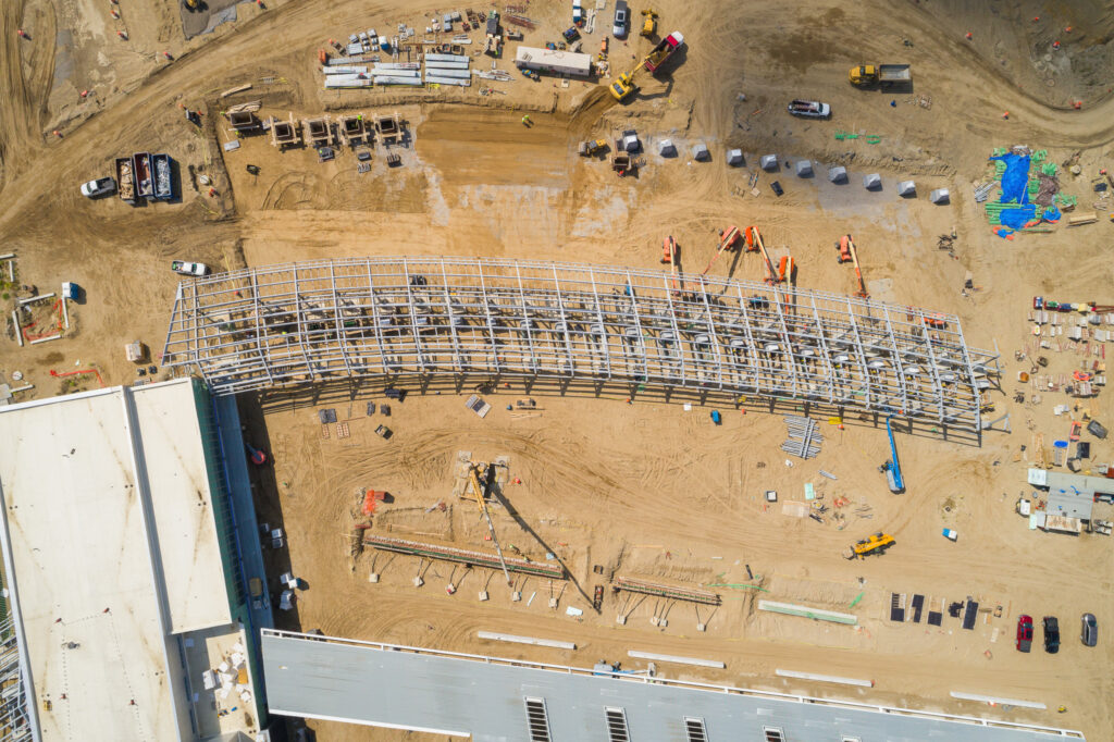 toll booth construction