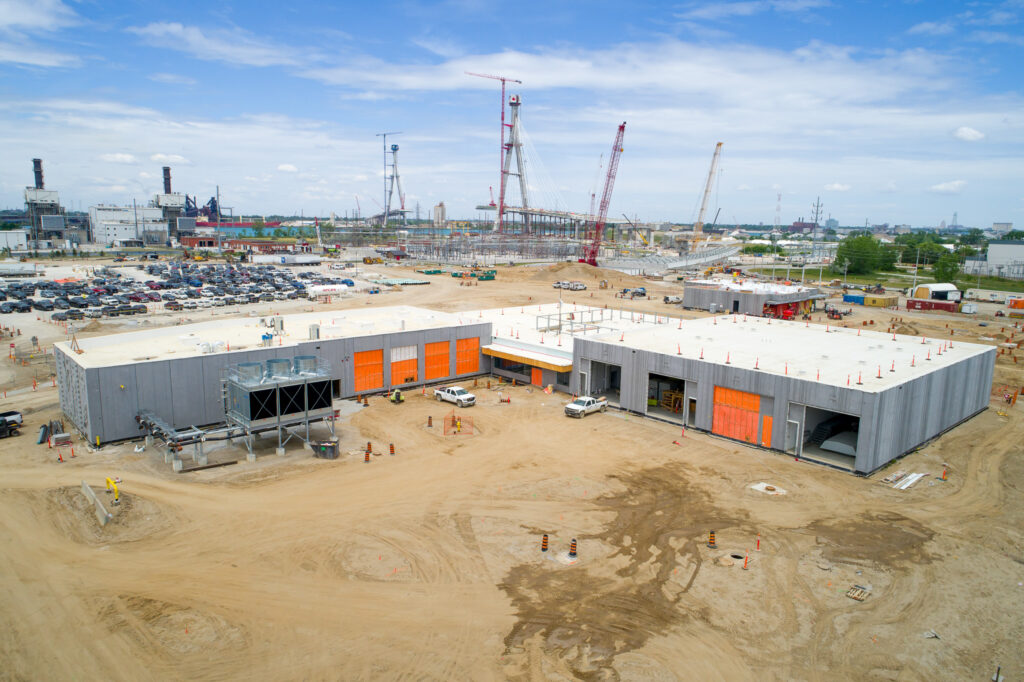 Bridge Site Progress