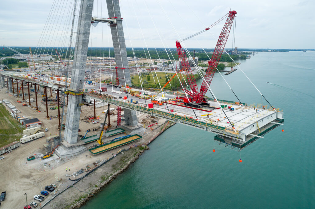 Canadian Bridge Site Progress - July 2023