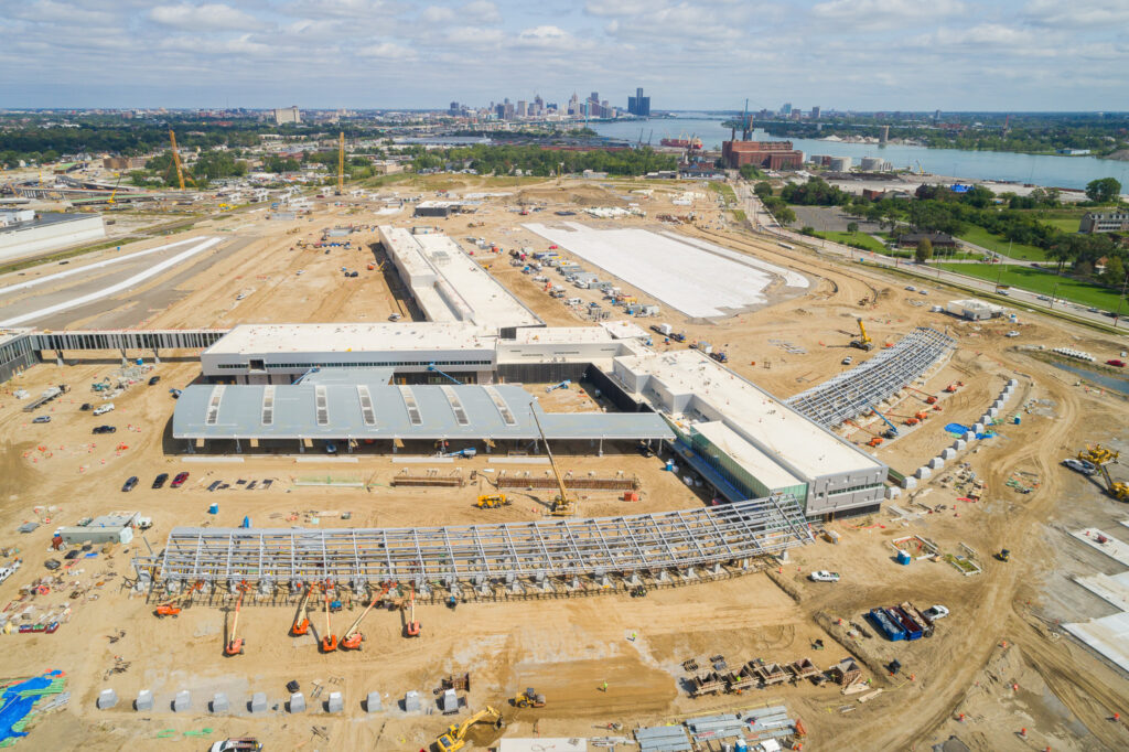 toll booth construction
