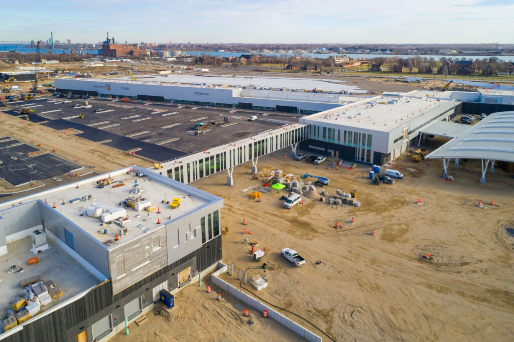 toll booth construction