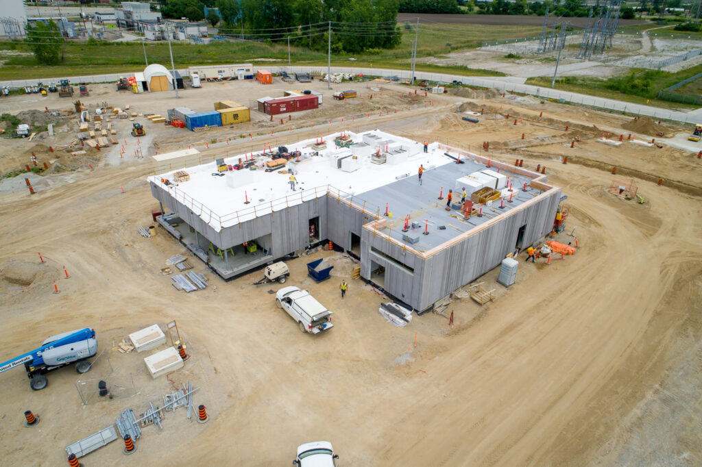 Bridge Site Progress