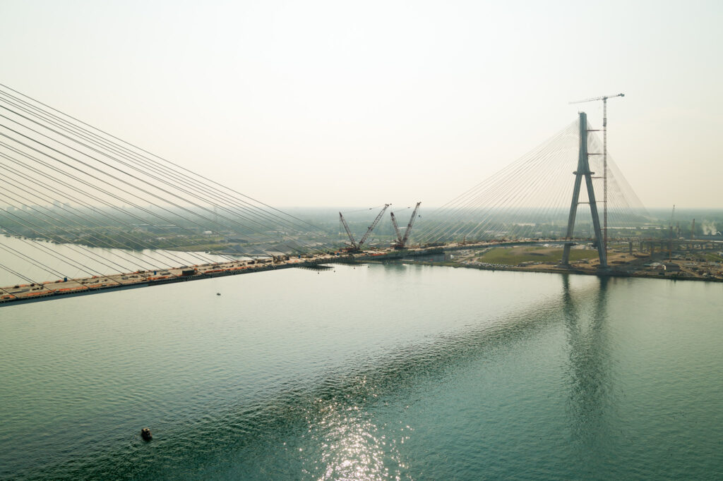 Bridge Site Progress