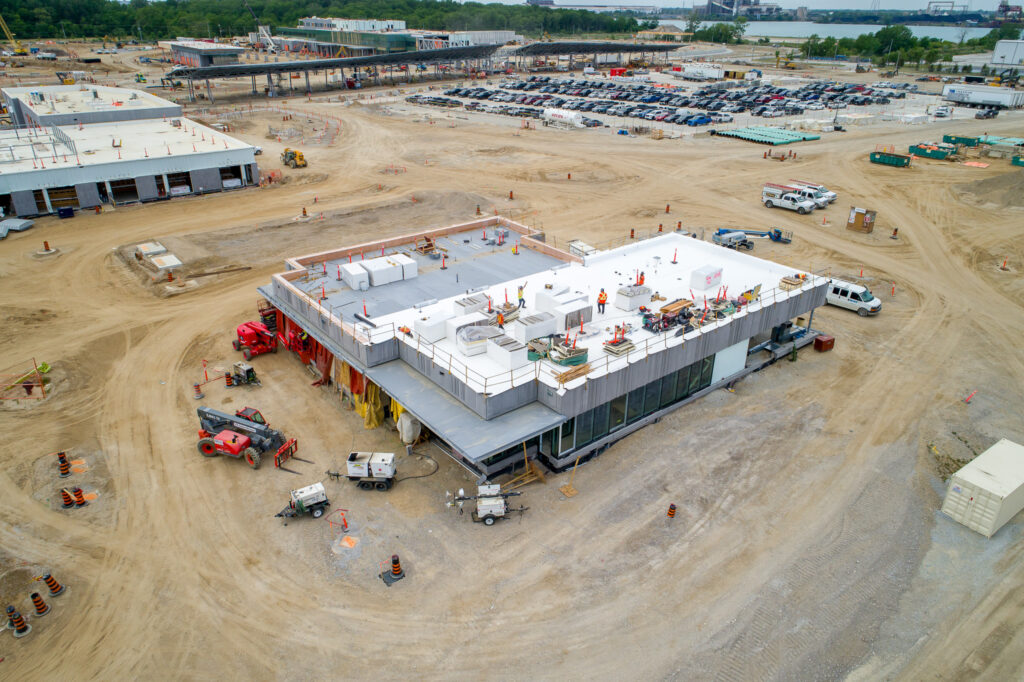 Bridge Site Progress