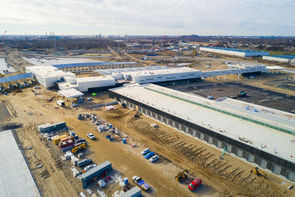 toll booth construction
