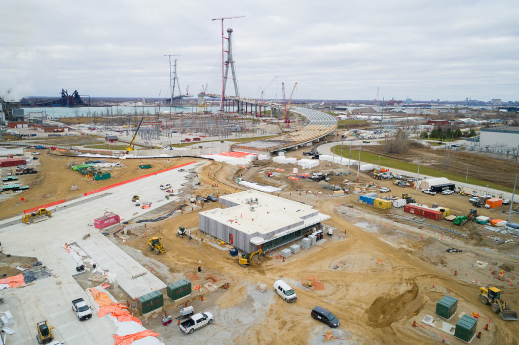 toll booth construction