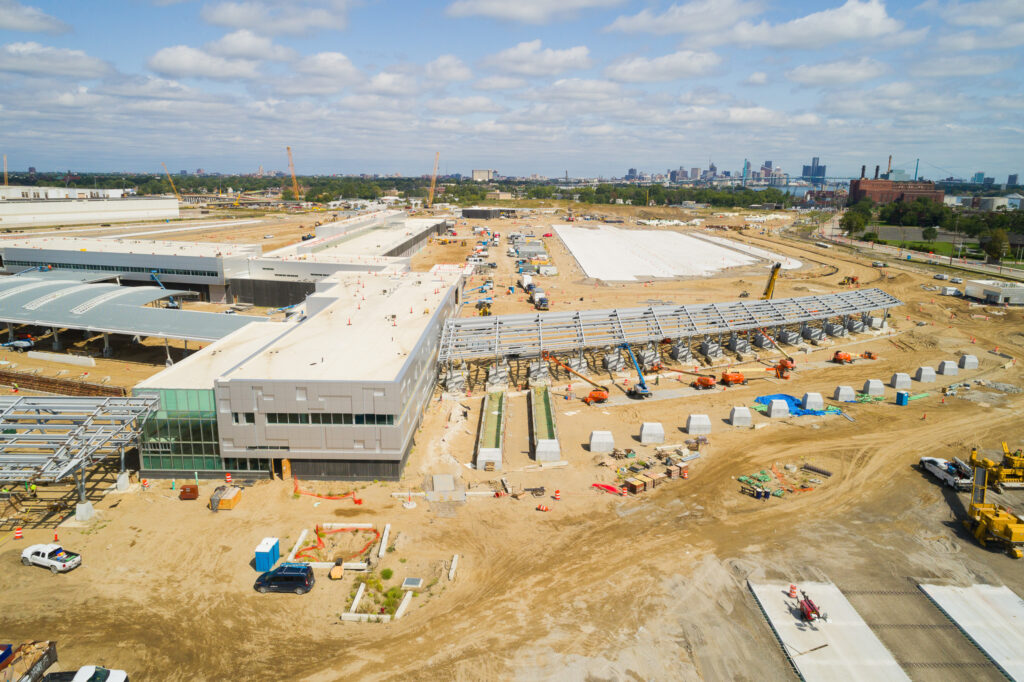 toll booth construction