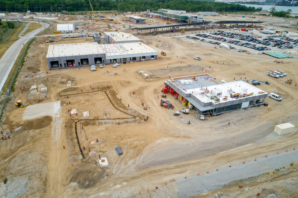 Bridge Site Progress