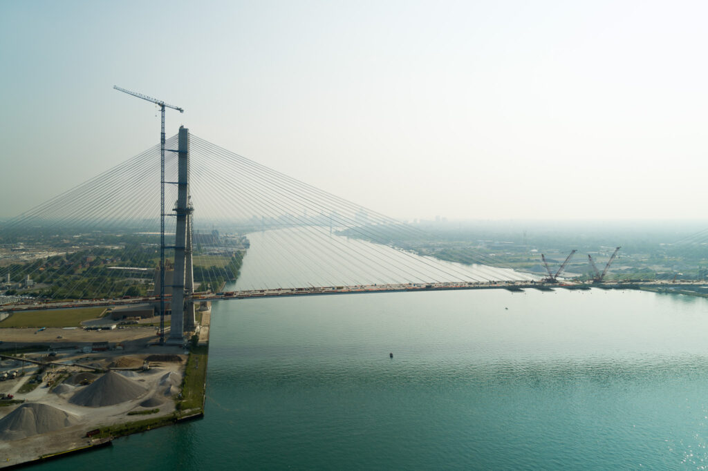 Bridge Site Progress