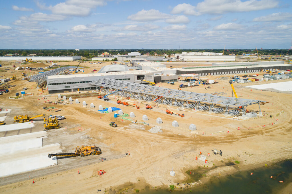 toll booth construction
