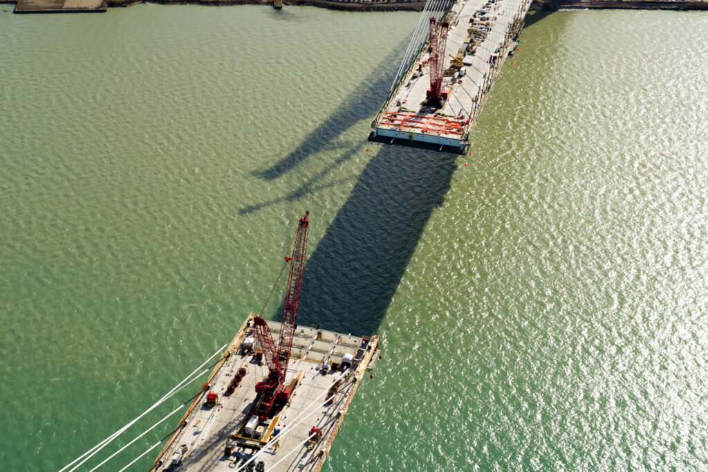 Bridge Site Progress