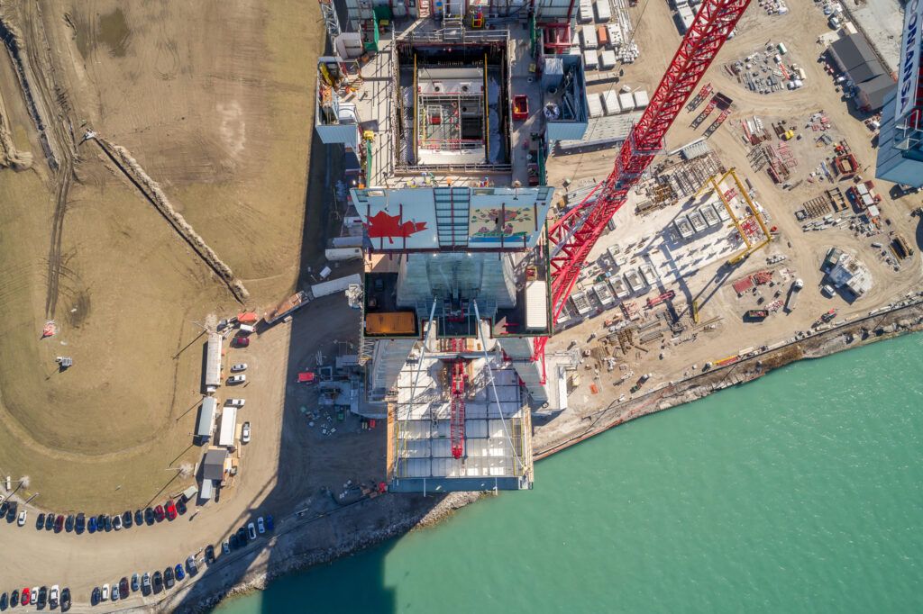 Bridge Site Progress