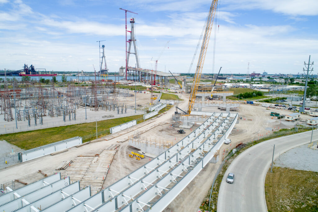 Canadian Bridge Site Progress - July 2023