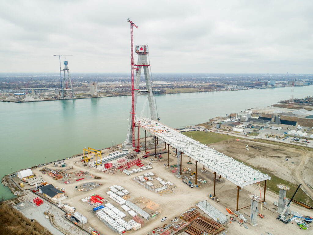 Bridge Site Progress