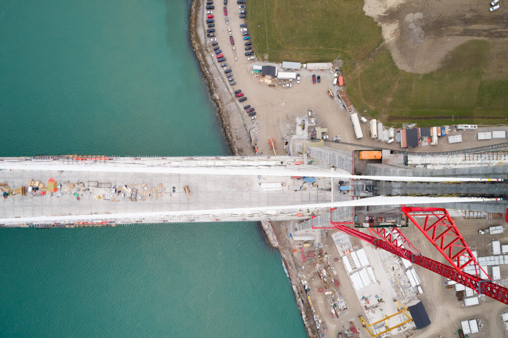 Canadian Bridge Site Progress - December 2023