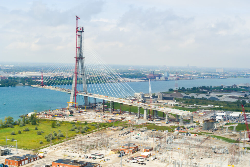 Bridge Site Progress