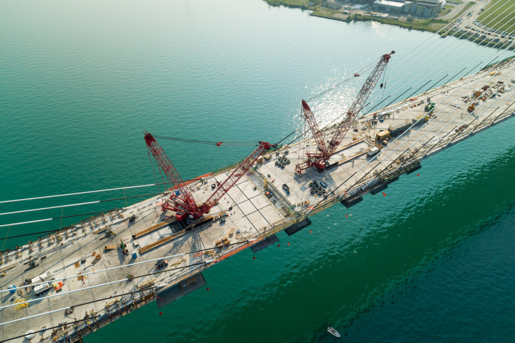 Bridge Site Progress