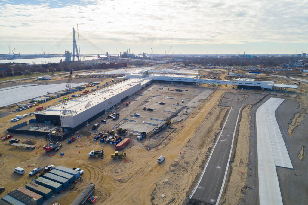 toll booth construction