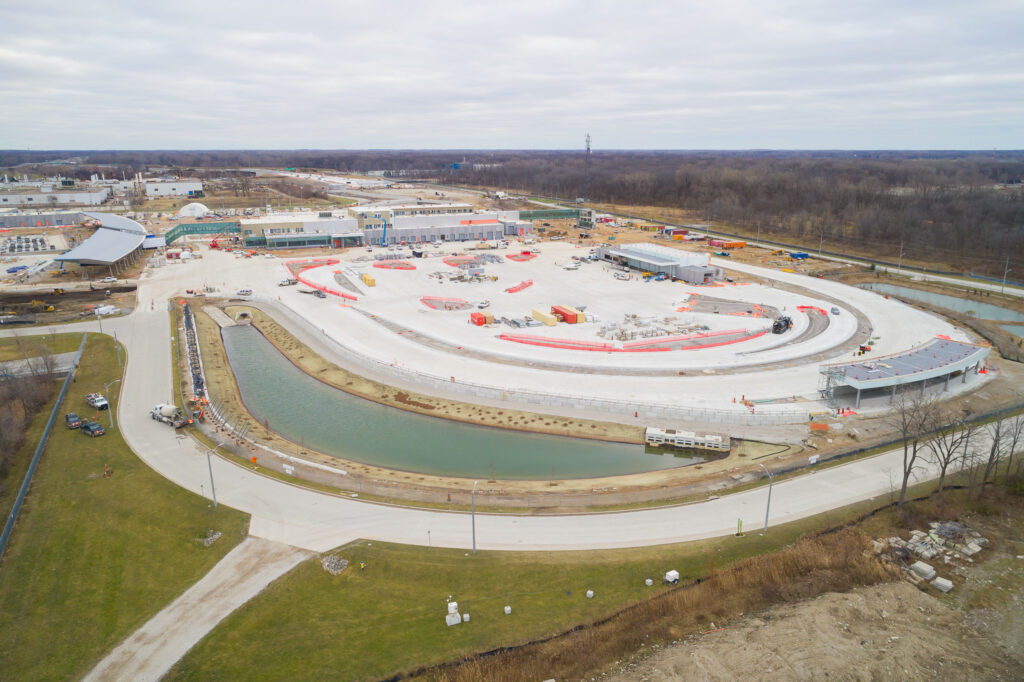 toll booth construction