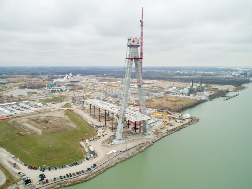 Bridge Site Progress