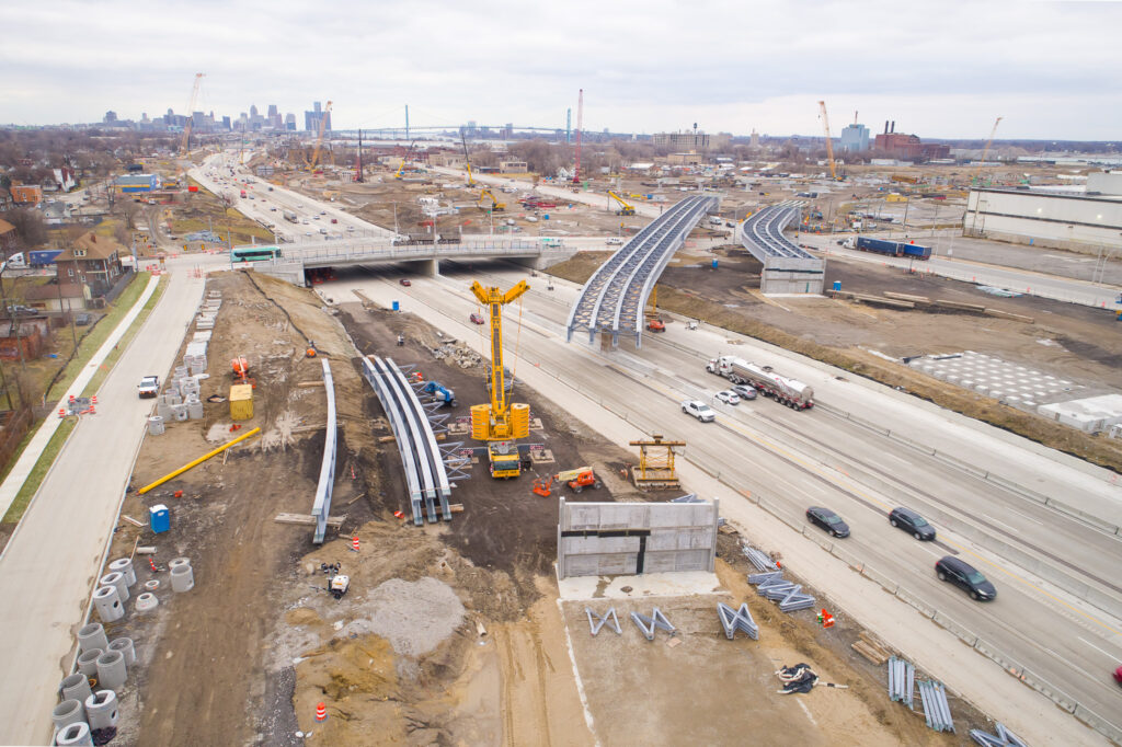 Bridge Site Progress