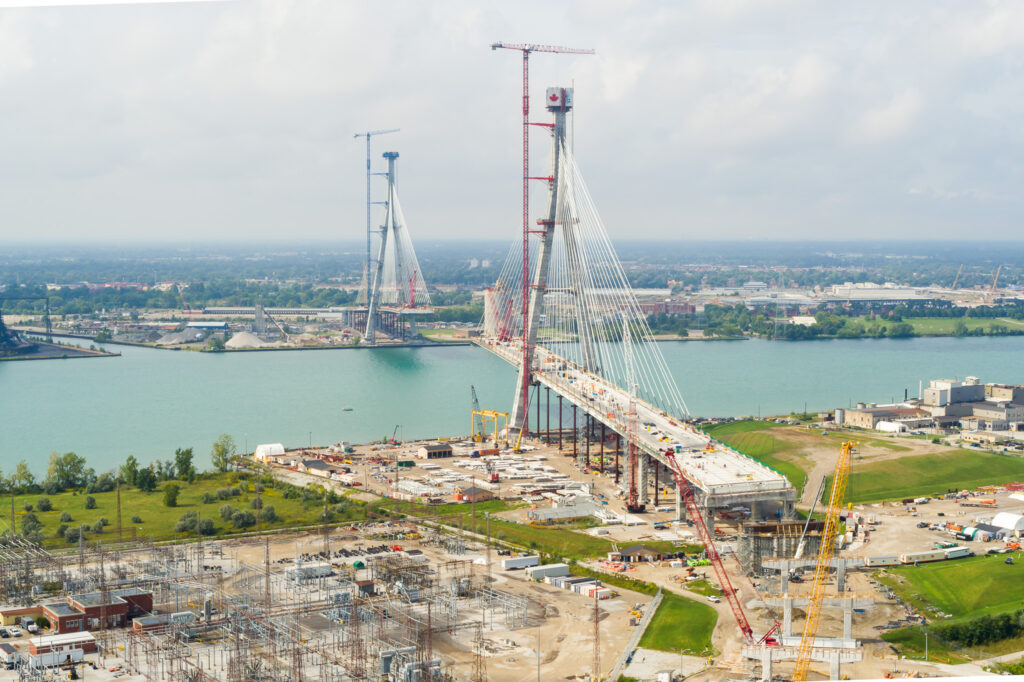 Bridge Site Progress