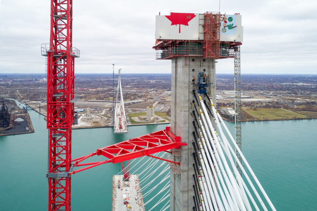 Canadian Bridge Site Progress - December 2023