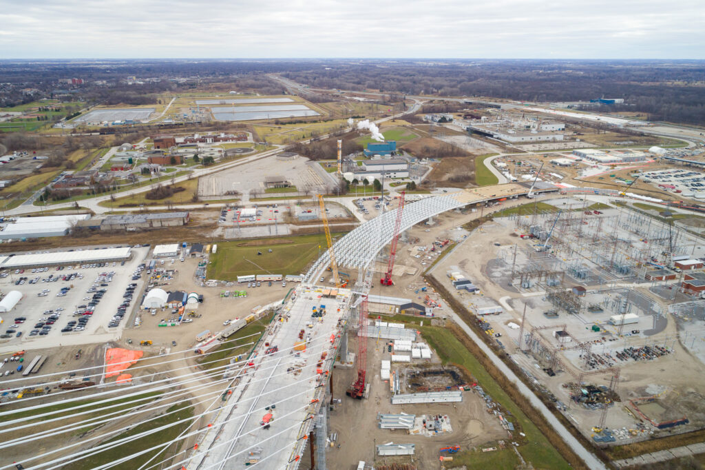 Canadian Bridge Site Progress - December 2023