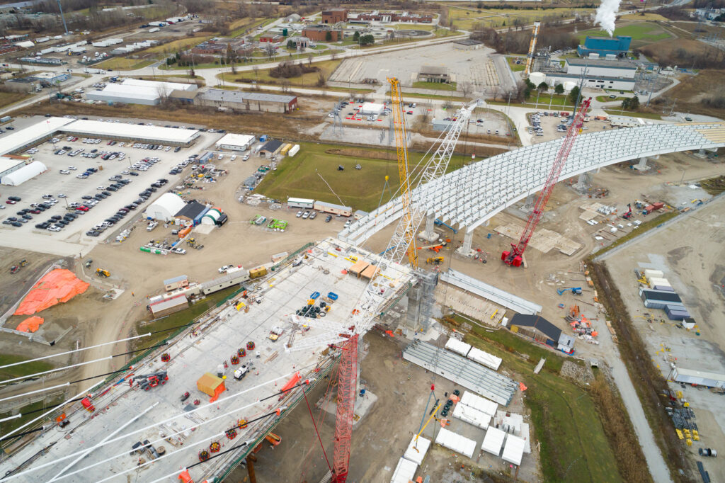 Canadian Bridge Site Progress - December 2023