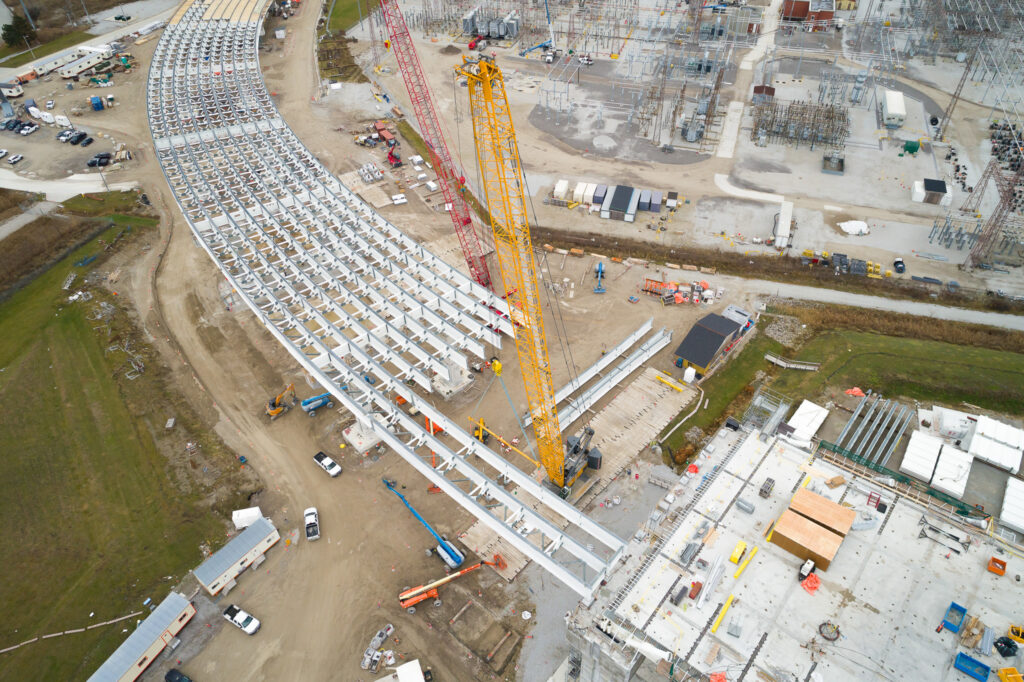 Canadian Bridge Site Progress - December 2023