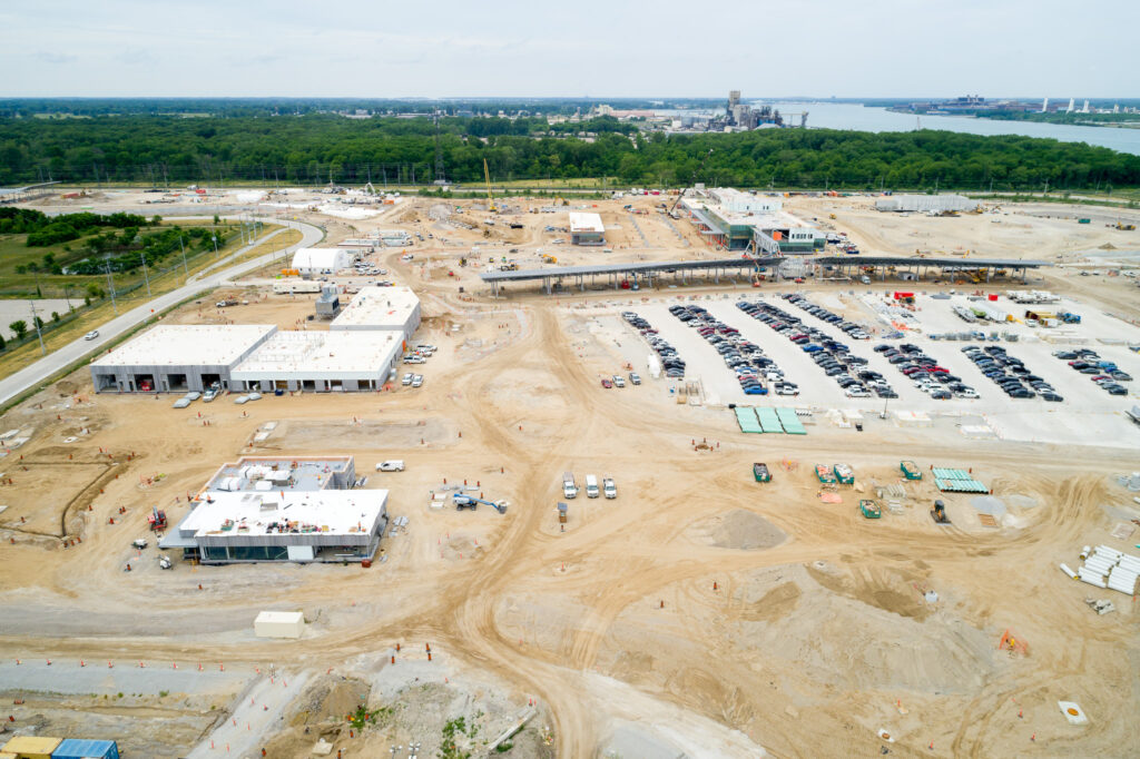 Bridge Site Progress