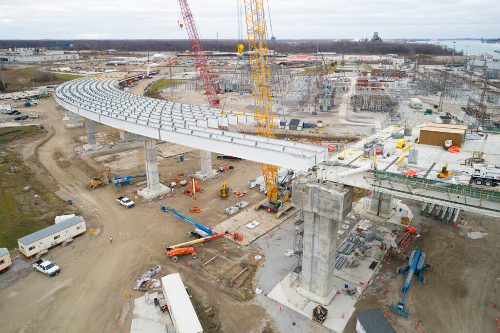 Canadian Bridge Site Progress - December 2023