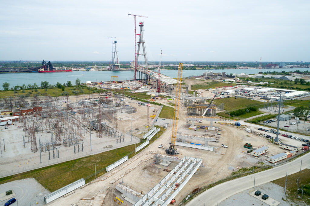 Canadian Bridge Site Progress - July 2023